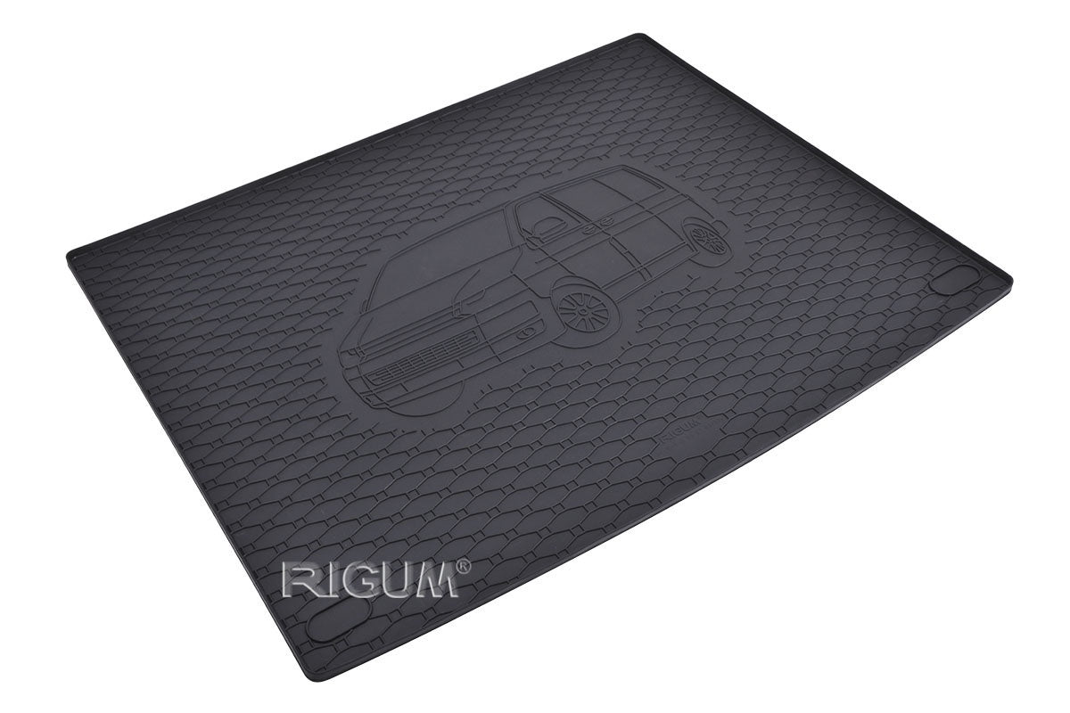 Rigum bagasjeromsmatte til Vw T6 Long / T6.1 Long – 10 mm kanthøyde