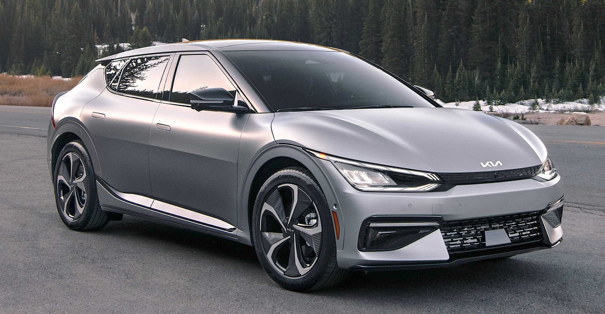 Kia OEM skvettlapp til Kia EV6 GT-Line / sett 2 stk. – forhjul montering