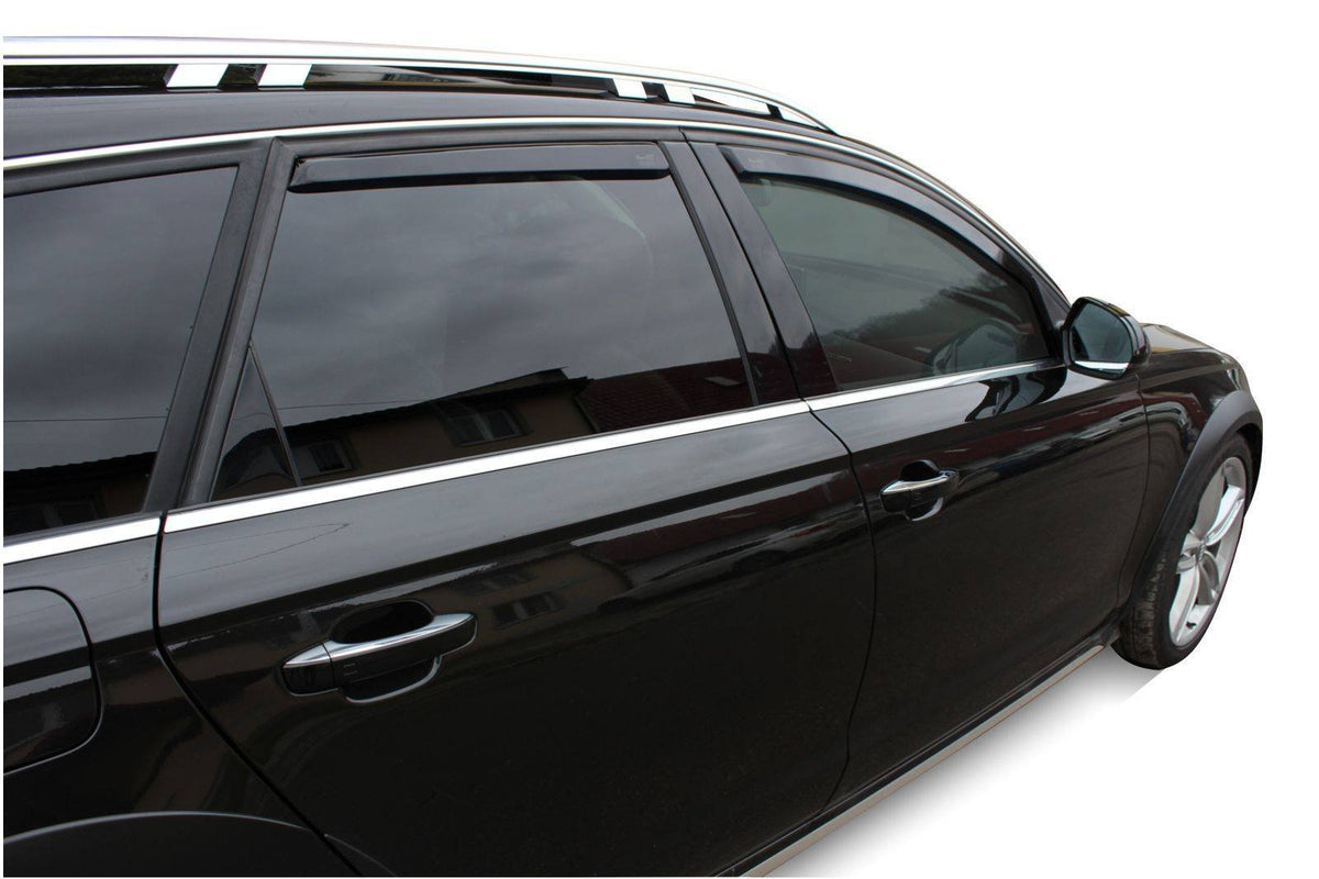 Vindavviser Audi A6 C7 (2011-2018) – PMMA Plexi - detaljer