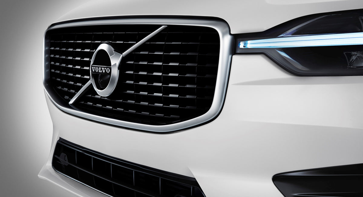 Emblem Volvo Grill Black Edition - nærbilde
