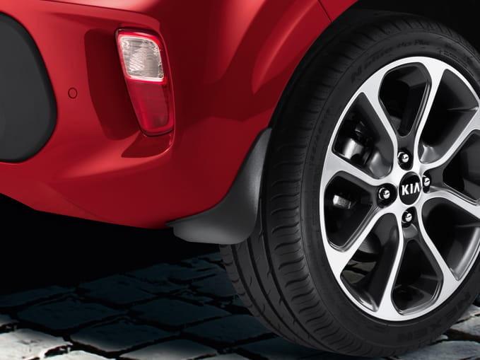 Kia OEM skvettlapp til Kia Picanto III / Bak - sett 2 stk. – ABS Automotive