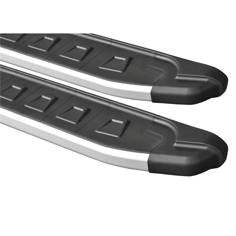 Stigtrinn ARP til Jeep Cherokee IV 2007-2012 i svart-krom aluminium og ABS
