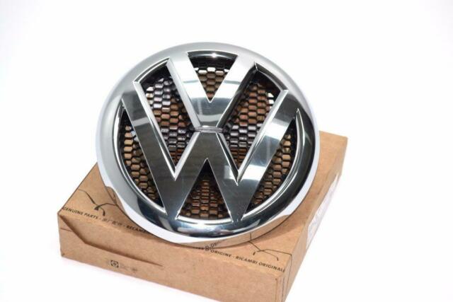 Emblem/logo til Vw Amarok I for grill i krom og svart, OEM fra Genuine Volkswagen