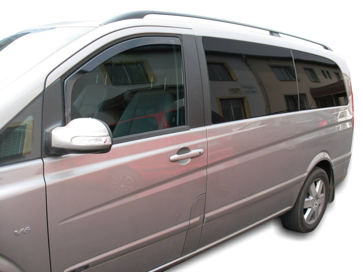 Vindavviser Mercedes Vito (W639) / Viano (W639) – PMMA Plexiglass - nærbilde