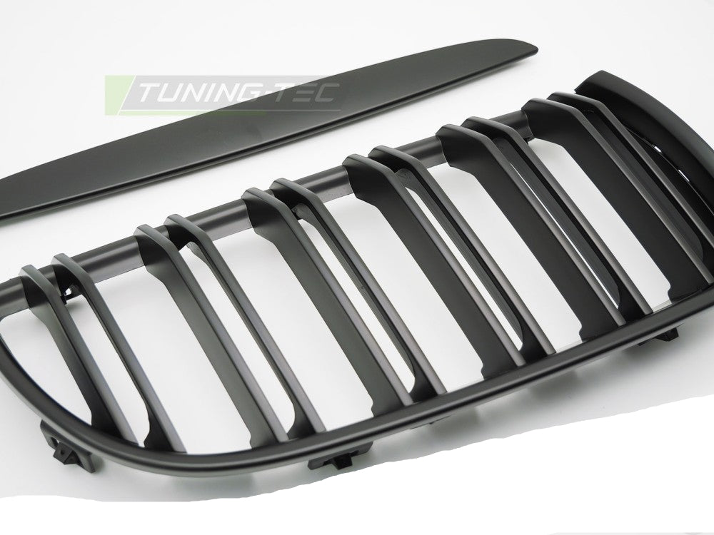 BMW 3-serie E90/E91 matt svart frontgrill