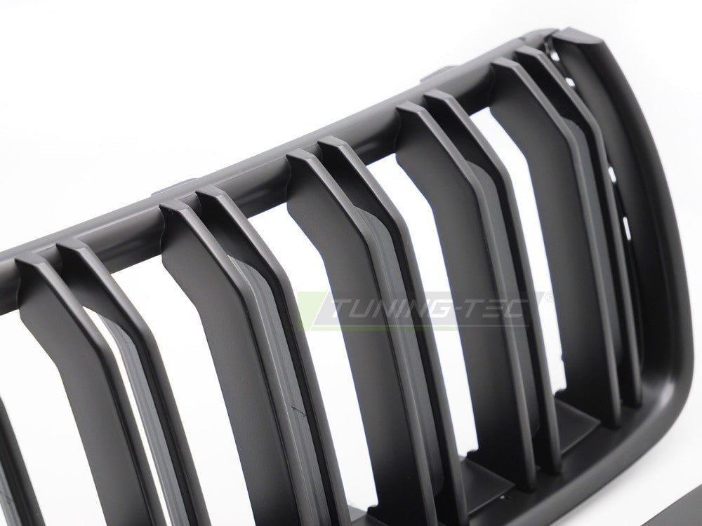 BMW 3-serie E90/E91 matt svart frontgrill