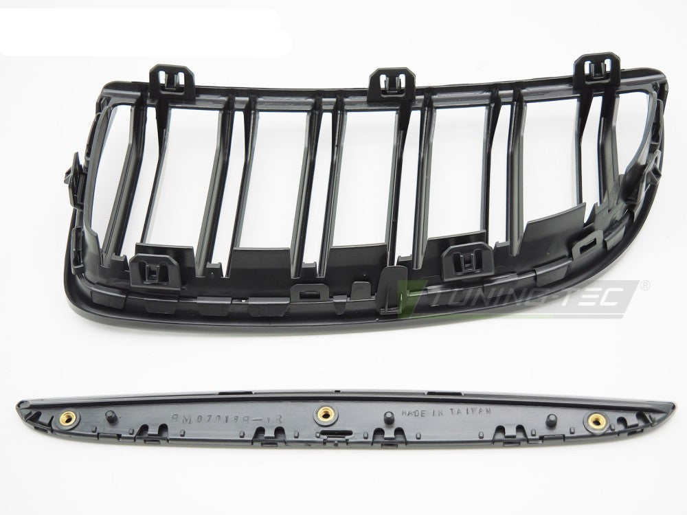 BMW 3-serie E90/E91 matt svart frontgrill