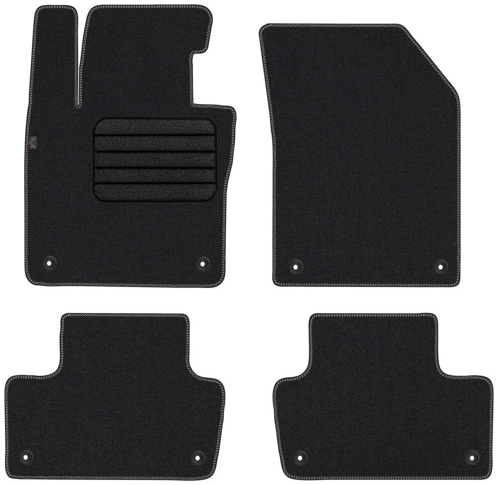 Unknown stoffmatter til Volvo XC60 II – premium velour tekstil