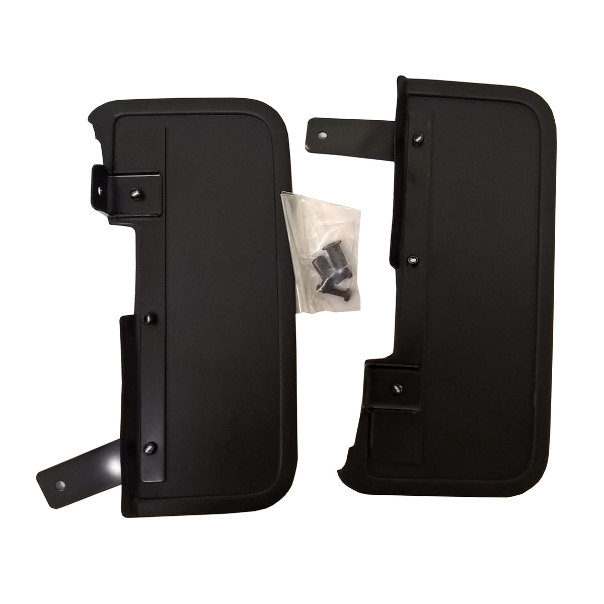VAG OEM skvettlapp til Vw T5 / T6 / Black - sett 2 stk. – framhjulsmontering