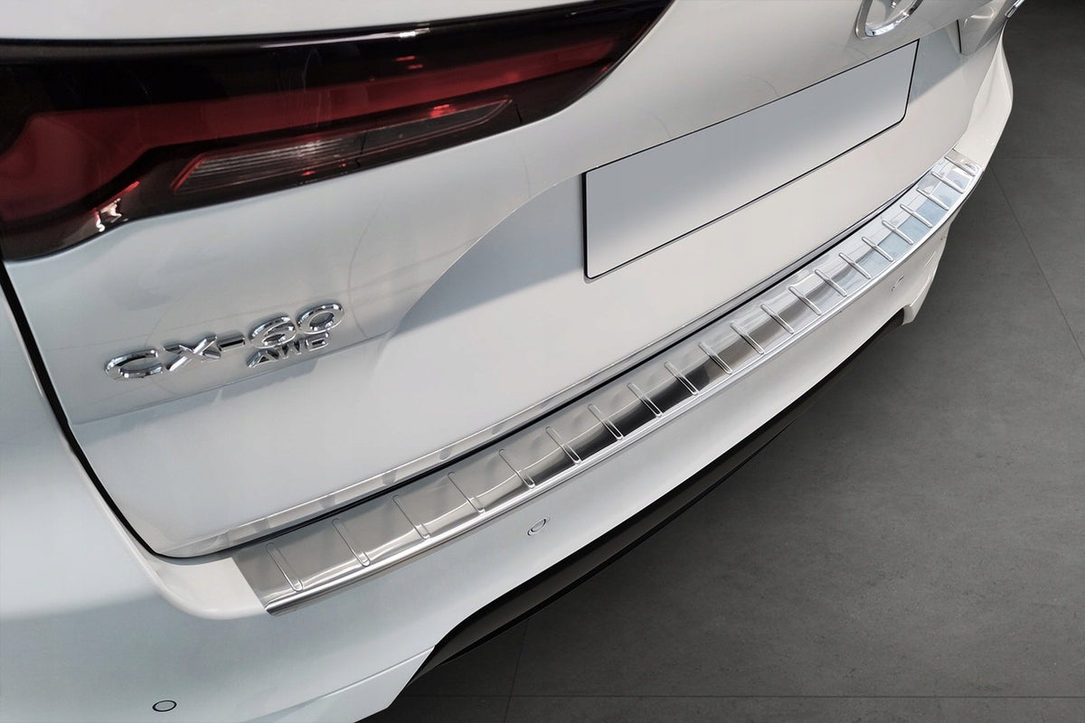 Avisa bakfangerbeskytter til Mazda CX-60 – rustfritt stål børstet