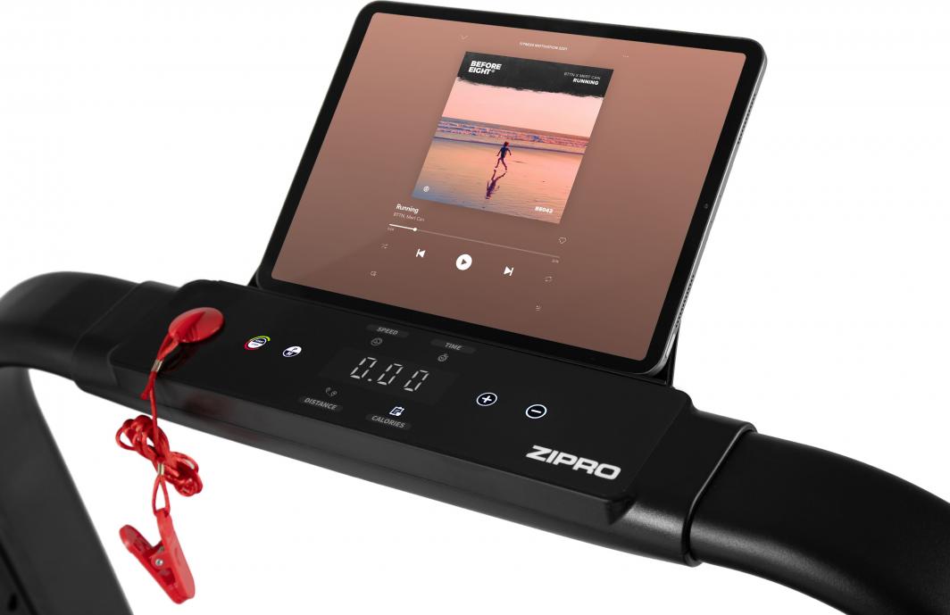 Tredemølle elektrisk kompakt 1–16km/t 151x78x124cm Zipro Jogger