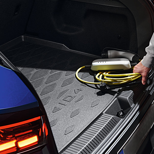VAG OEM bagasjeromsmatte til Vw ID.4 / nedre bagasjegulv – sidekant for beskyttelse