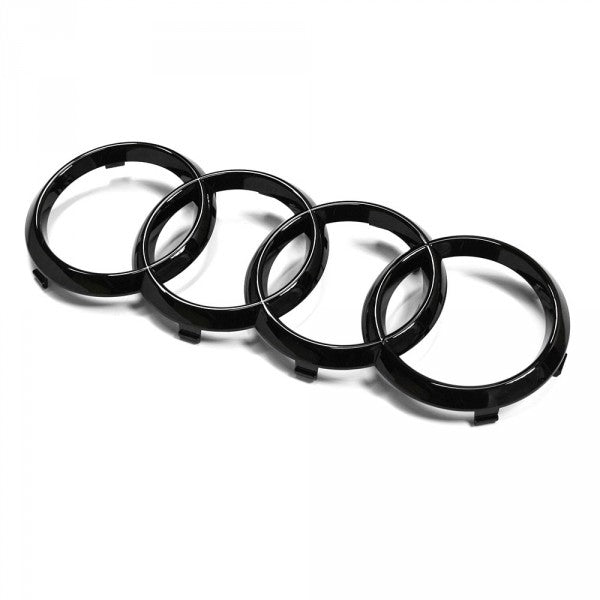 Emblem Audi A1 / A6/S6 / A7/S7 > Black Glossy - sett bakfra