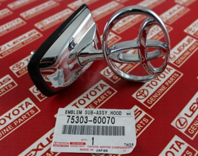 Emblem Toyota Land Cruiser J100 Panser - sett forfra