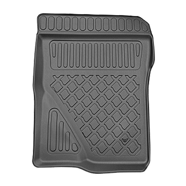 Gulvmatter Vw Amarok II (2022-) – TPE antiskli myk plast - nærbilde