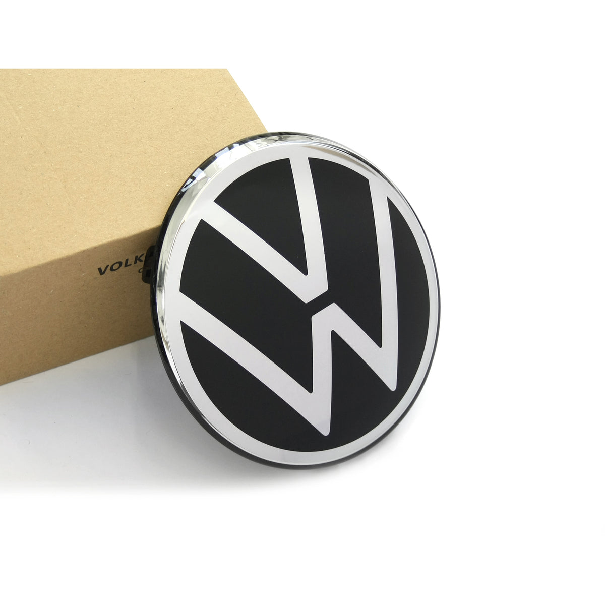 Emblem/logo i svart og hvit for bakluke på Vw ID.4 > / VW ID.5 2020->