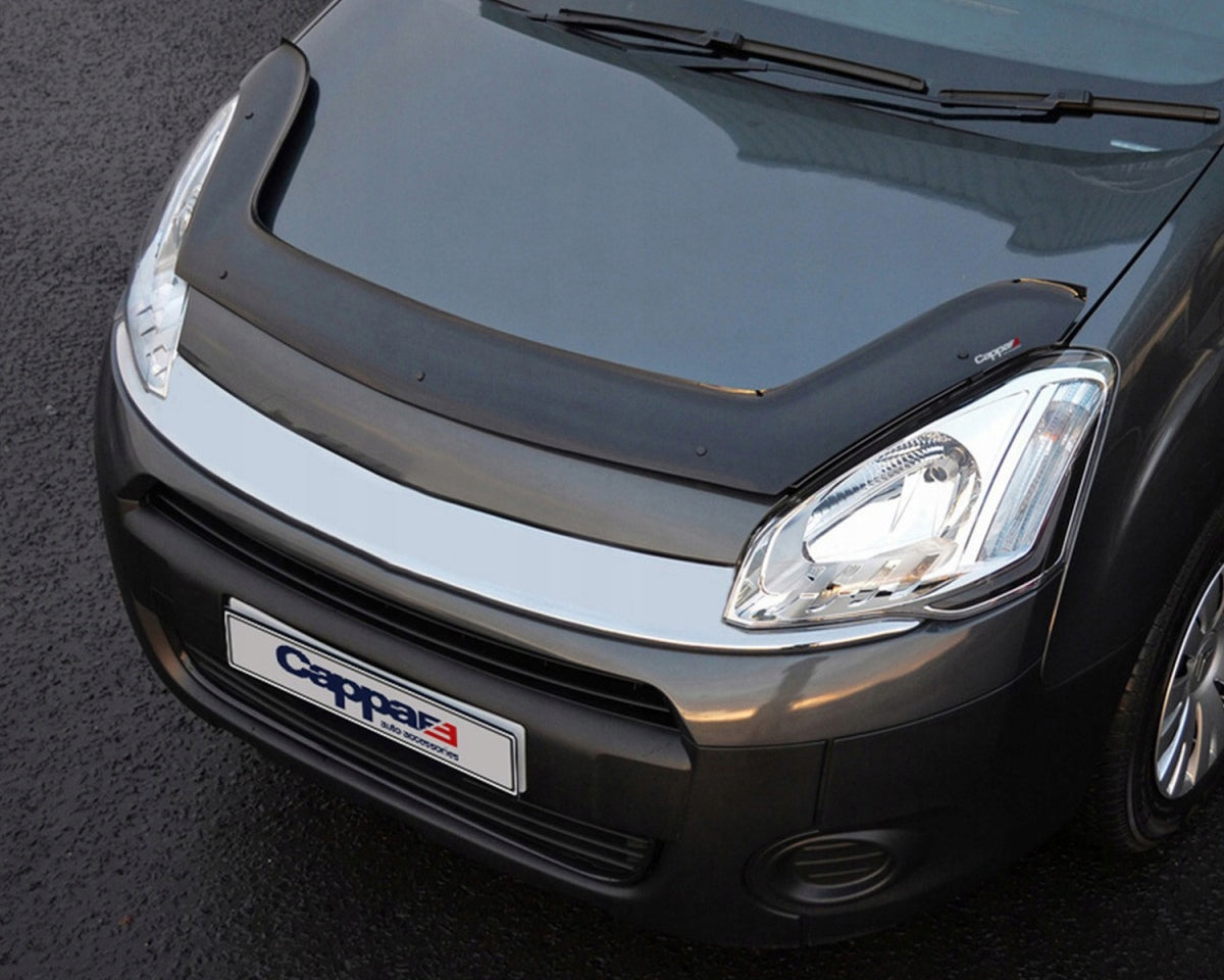 Cappafe panserbeskytter i akryl til Citroen Berlingo og Berlingo III Multispace med svart blank finish og enkel montering
