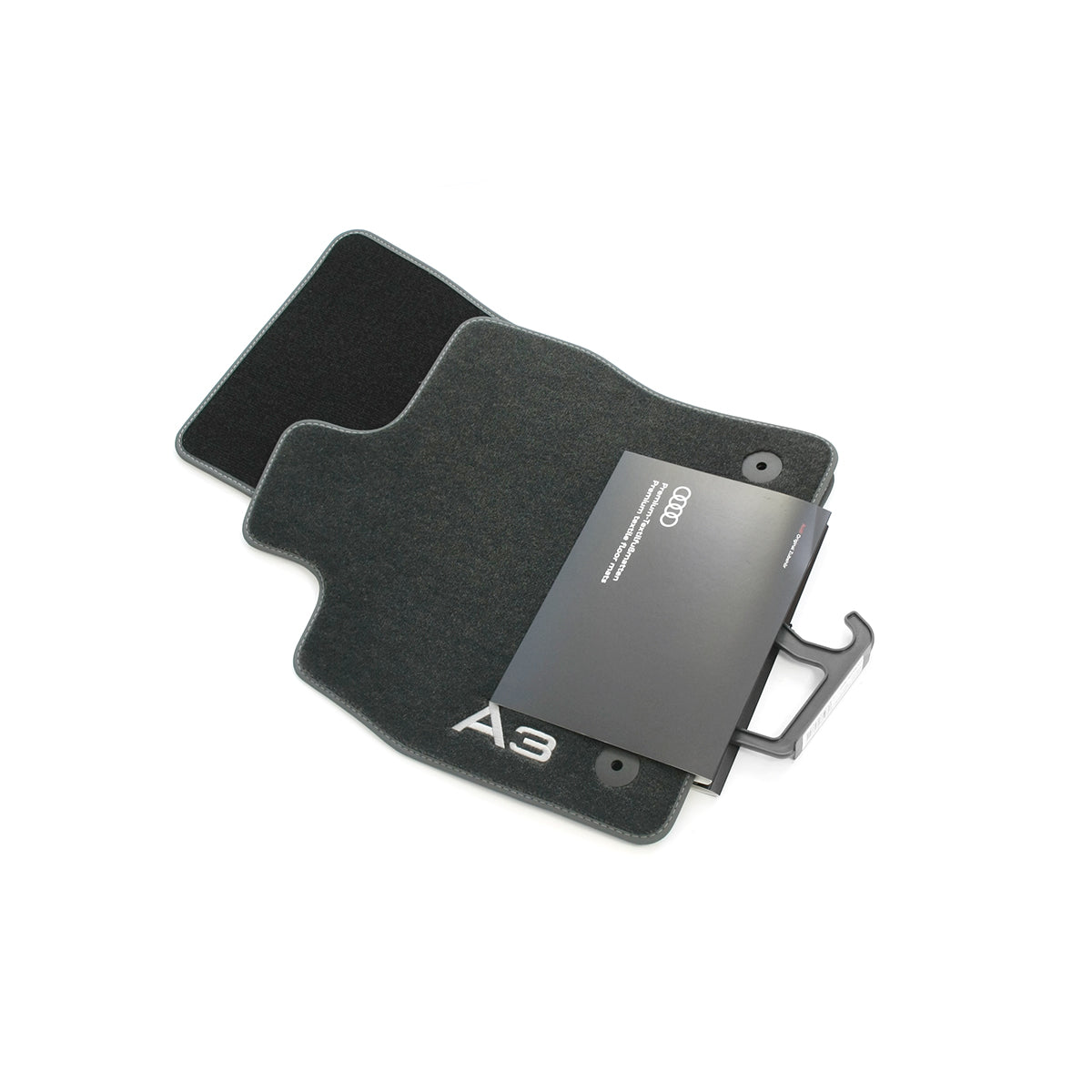 VAG OEM stoffmatter til Audi A3 8Y – til mild hybrid foran