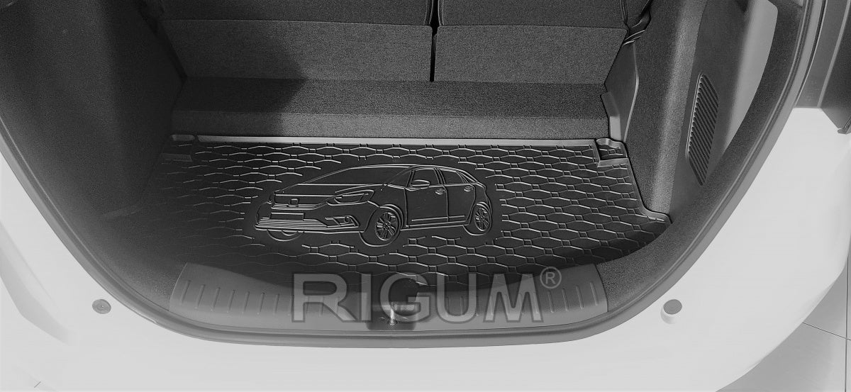 Rigum bagasjeromsmatte til Honda Jazz IV Hybrid – 10 mm sidekant