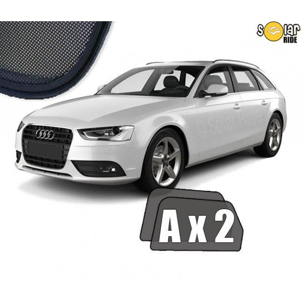 Sr solskjerm i akryl til Audi A4 B8 Avant, vindavviser med enkel montering og regnbeskyttelse