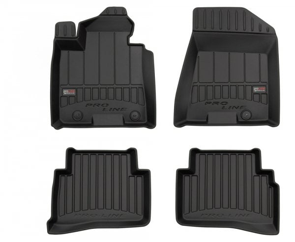 Frogum 3D Premium gulvmatter i TPE til VW Beetle 2011-2019 – svart sett med 4 stk og høy sidekant