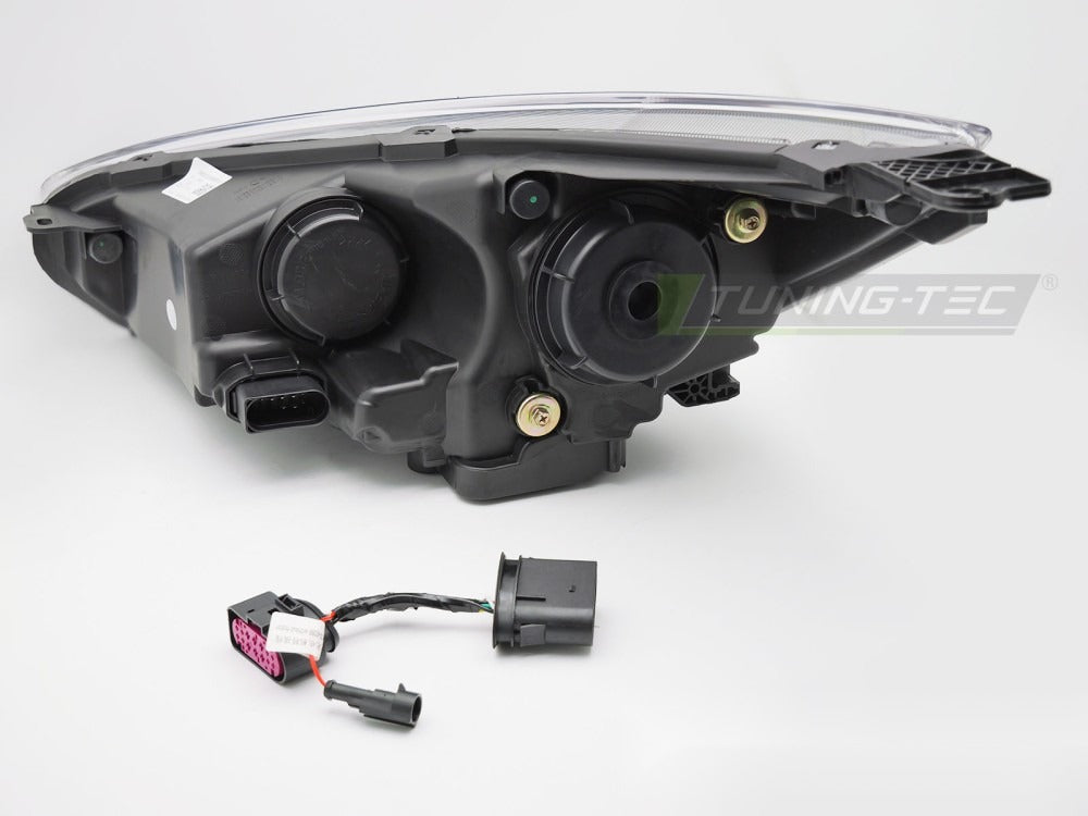 Frontlykter Ford Focus MK3 14-18 pakke og innhold.