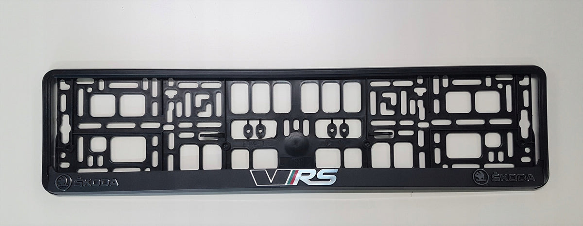 Emblem Skoda 3D logo VRS - sett forfra