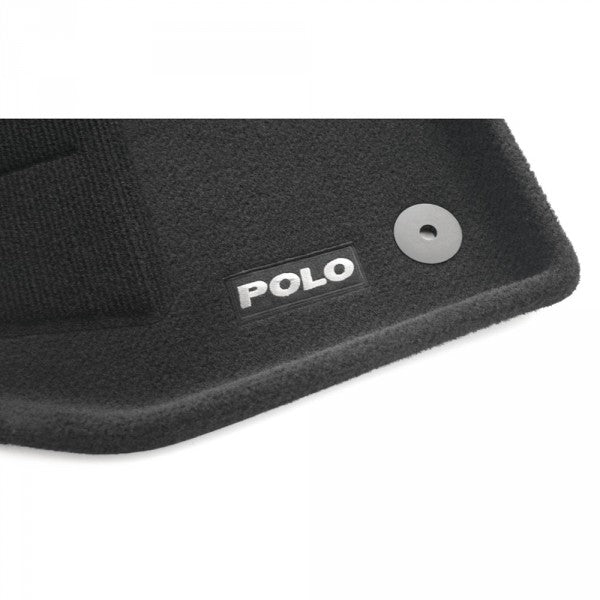 VAG OEM stoffmatter til Vw Polo VI – satin svart farge