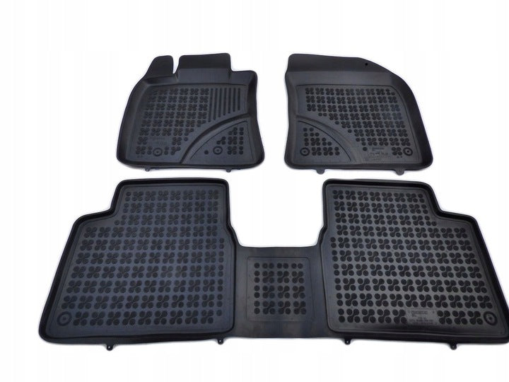 Rezaw-Plast gulvmatter til Toyota Avensis III (T27) – gummi med høykant