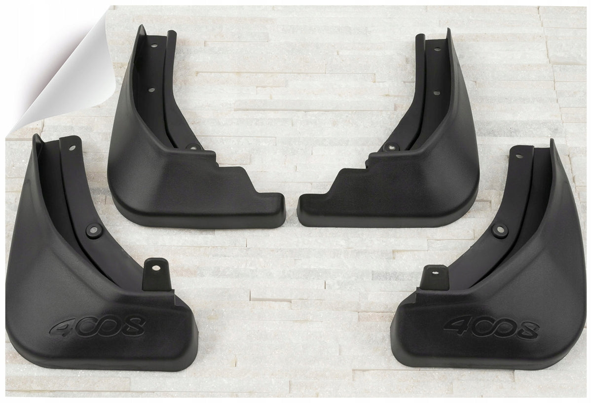 Ven-Tuning skvettlapp til Peugeot 3008 II – svart ABS-plast