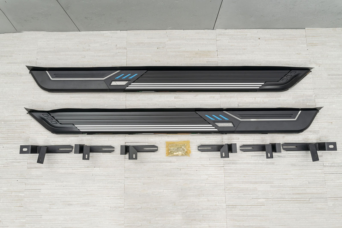Stigtrinn Jeep Cherokee Ventshield (2013-2023) - nærbilde