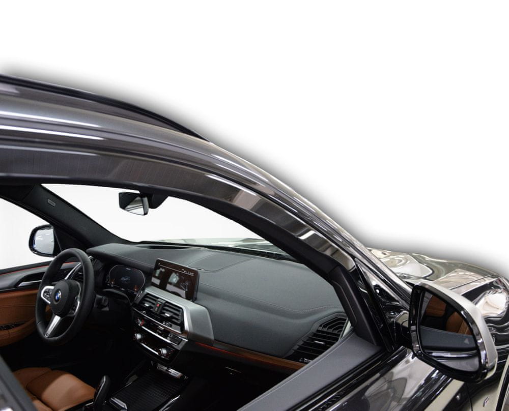 Heko vindavviser til Bmw X3 (G01) / X3 M (F97) / iX3 (G08/G08 BEV) – sort transparent