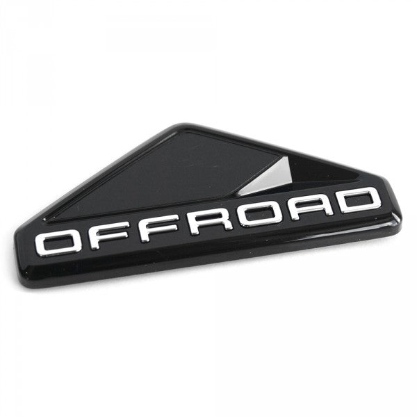 Emblem Vw Offroad / Glossy Chrome Satin Black - sett forfra
