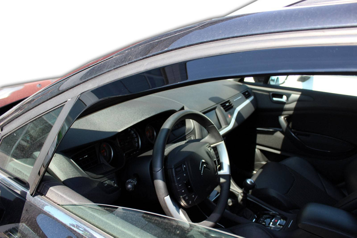 Heko vindavviser til Citroen C5 II Tourer / sett 4 stk. – sort transparent
