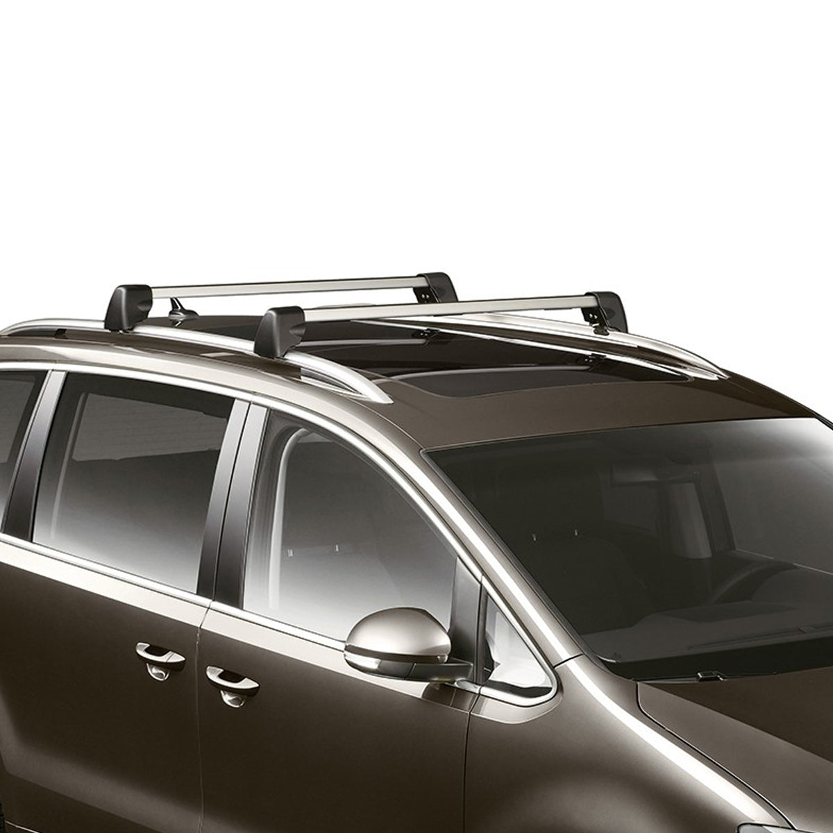Takstativ OEM til Seat Alhambra II med aluminiumsstenger og enkel montering