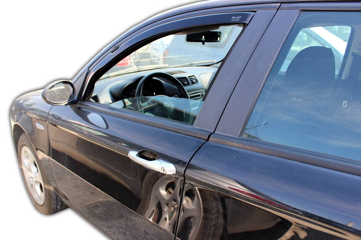 Heko vindavviser til Alfa Romeo 147 5-dørs – transparent PMMA Plexi