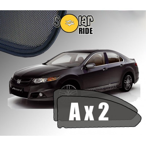Sr solskjerm i akryl for Honda ACCORD VIII sedan 2007-2012, vindavviser og regnbeskyttelse