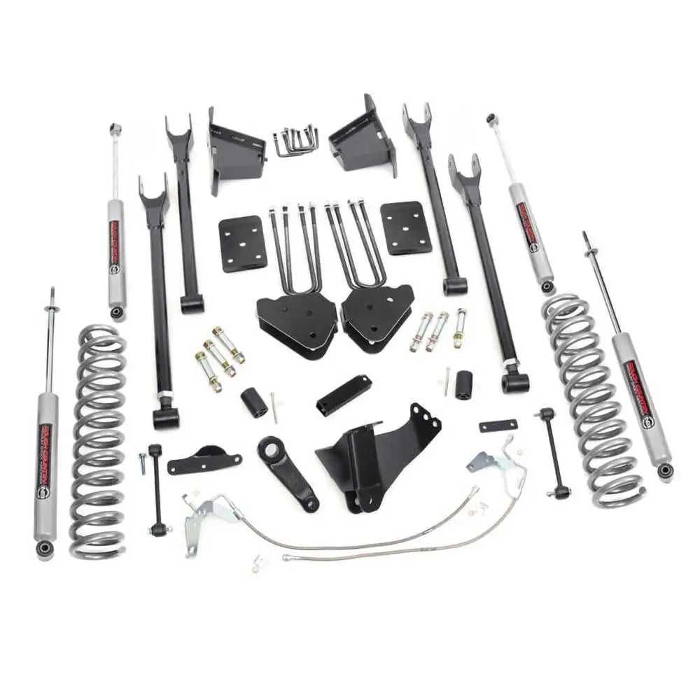 8’’ Hevesett fra Rough Country - Passer til Ford F250 08-10