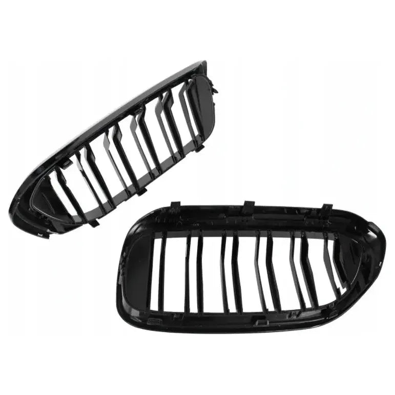Grill Black Glossy Double Bar - Bmw 5 Serie G30 / G31 17-  | Nomax.no🥇_1