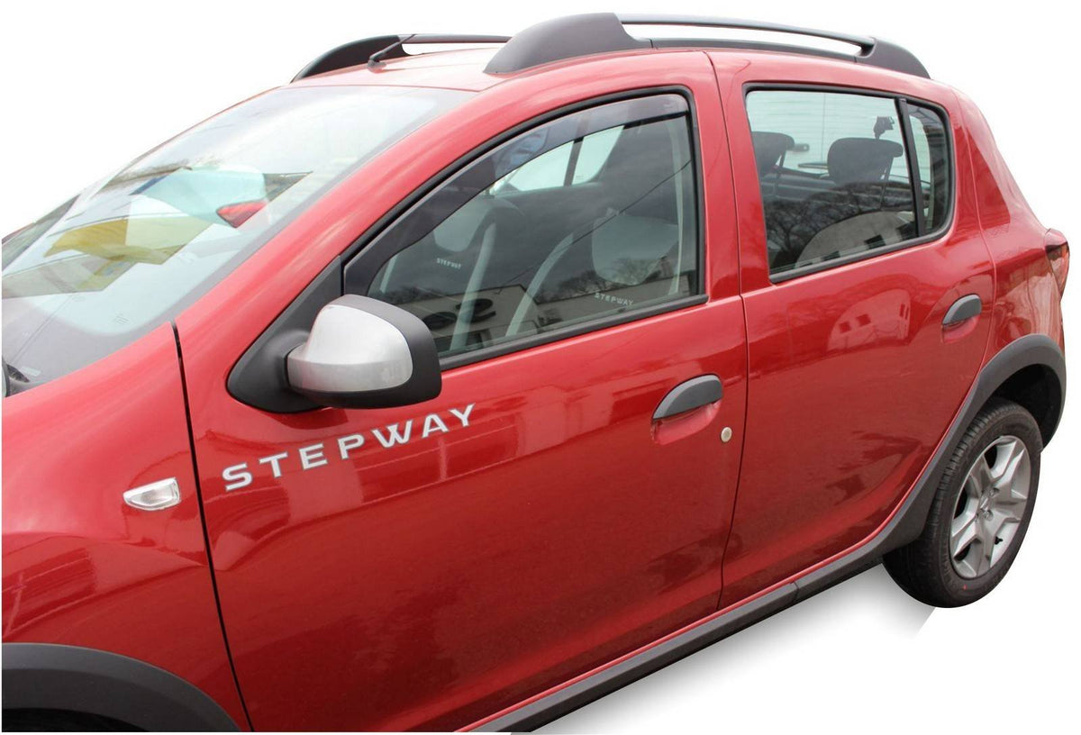 Heko vindavviser til Dacia LOGAN II 4/5-dørs 2013→STV / MCV sett 2 stk. – røykfarget