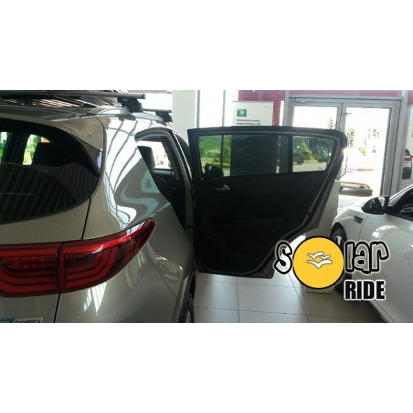 Solskjerm Kia Sportage IV (2015-2021) (2 stk) - sett forfra