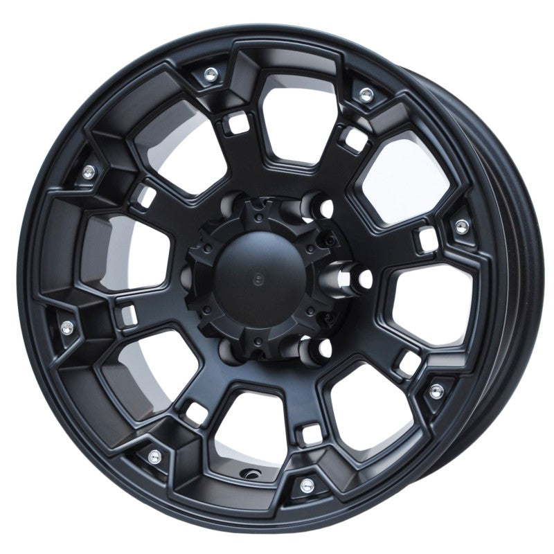 Felger 6x139,7 15" 8J ET -10 110,1 matt svart