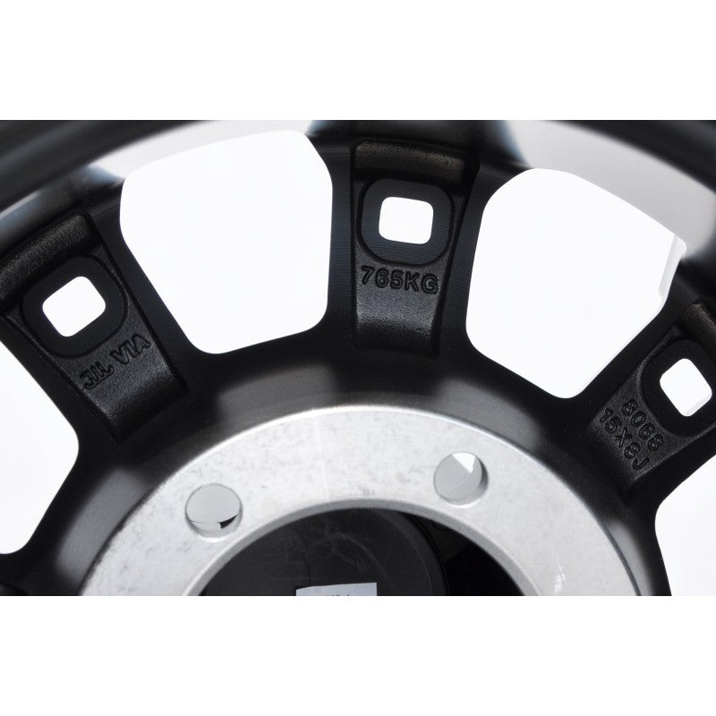 Felger 6x139,7 15" 8J ET -10 110,1 matt svart