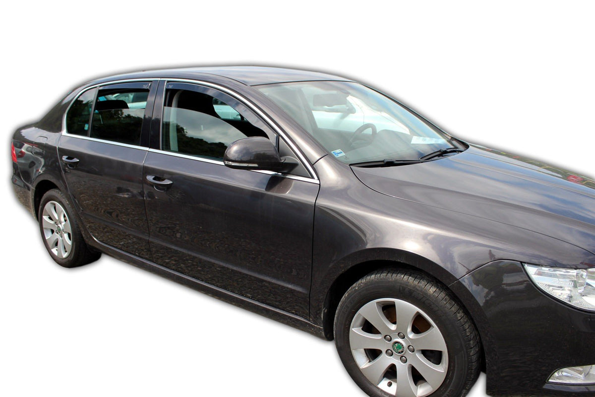 Heko vindavviser til Skoda Superb II Liftback – PMMA Plexi materiale