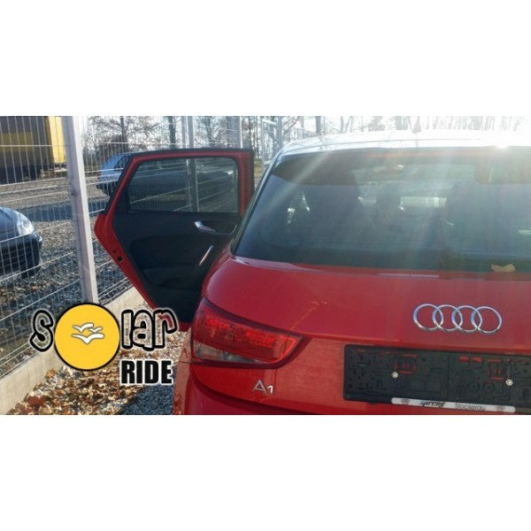 Sr solskjerm for bakdører og bakrute på Audi A1 8X Sportback – 6-delers sett