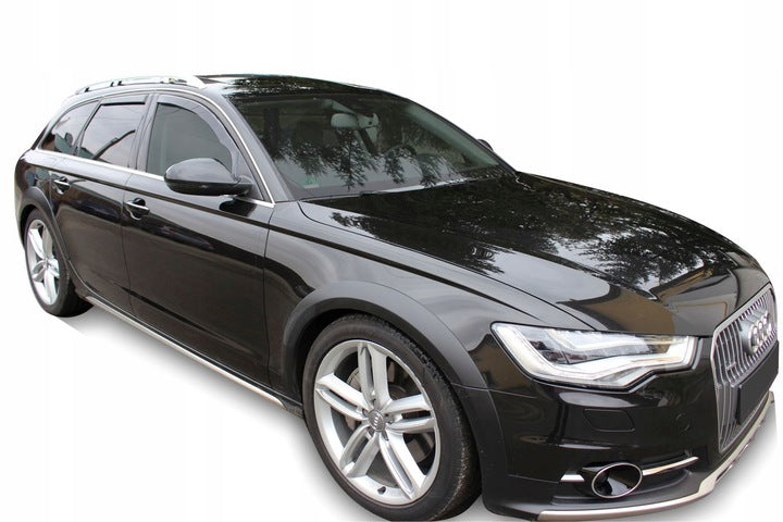 Heko vindavviser til Audi A6 C7 Avant / 4 stk. – PMMA Plexi