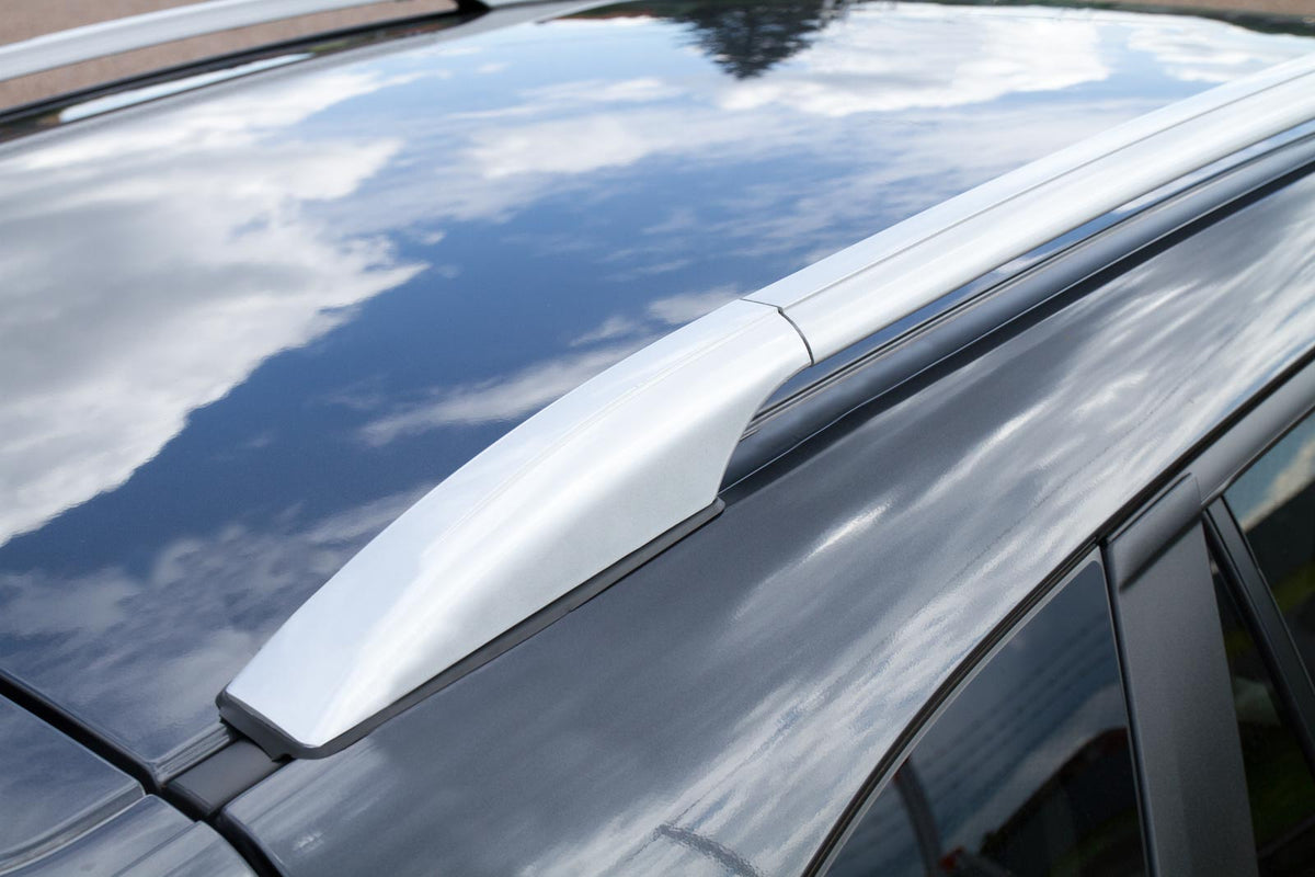 Takrails Ventshield til Mazda CX-5 I i aluminium og ABS, enkel montering og TÜV-godkjent