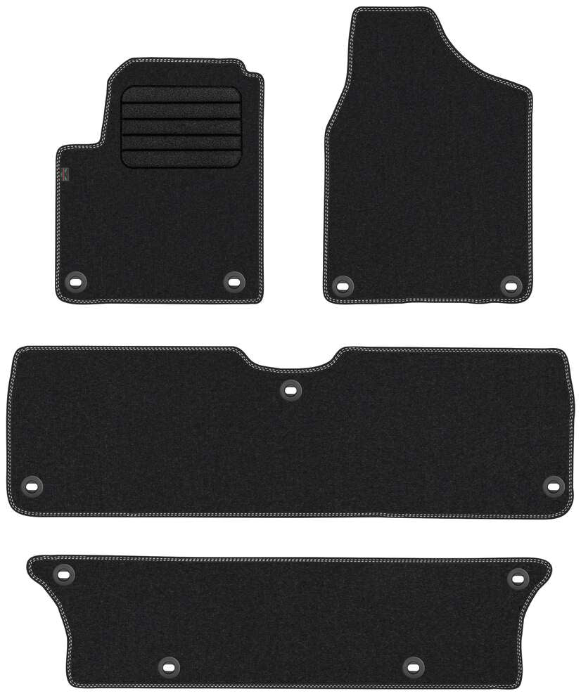 Unknown stoffmatter til Vw Sharan I – premium velour