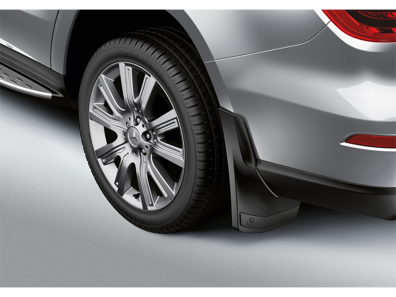 Mercedes OEM svart matt skvettlapp til Mercedes GLB (X247) / EQB (X243)