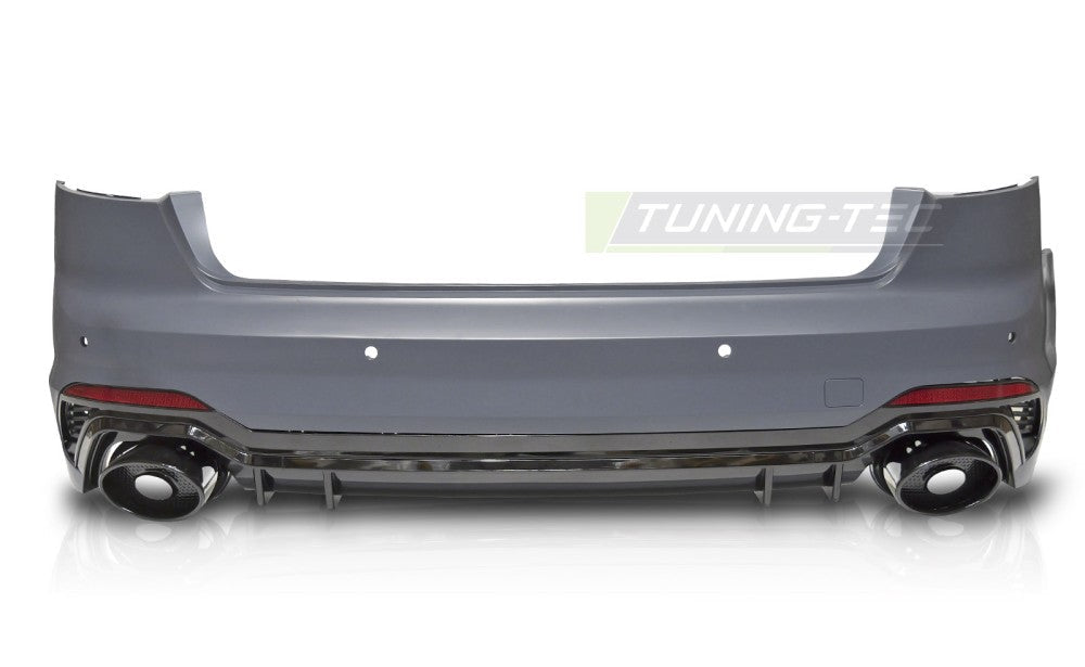 Audi A4 B9 bakfanger sport med PDC, glossy svart diffusor